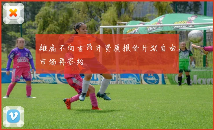 雄鹿不向吉昂开资质报价计划自由市场再签约